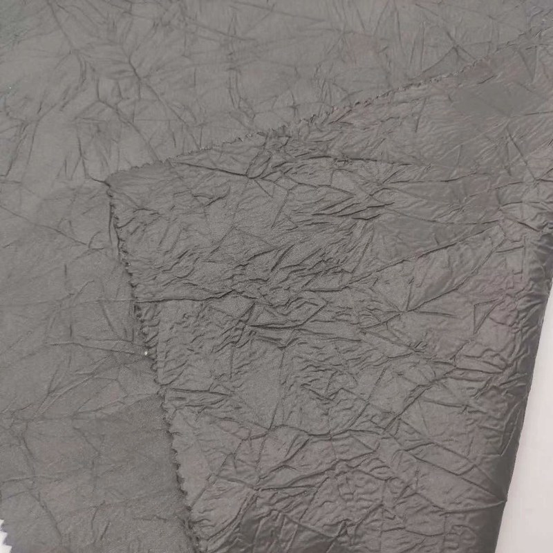 Pd Water Resistant Crinkle Jacket Fabric 47% Nylon 53% Polyester 70D*75D